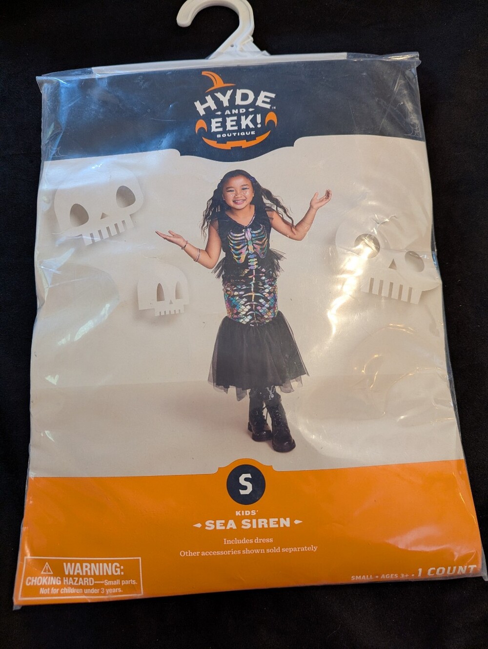Kids Sea Siren Halloween Costume Size Small (6-7) BNWT